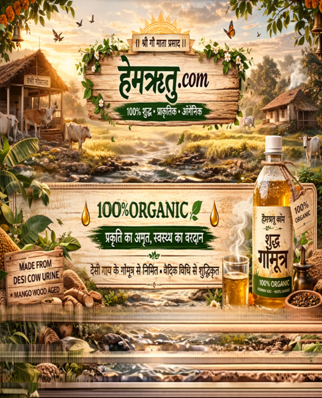 Cow Gau Mutra 100% Natural With Free Delivery